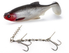 Zestaw Guma Westin Ricky the Roach ST 18cm | Redlight - 1szt + Dozbrojka Vis Vangen