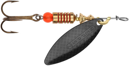 Obrotówka Mepps Aglia Long #3 | 11,5g | Czarna