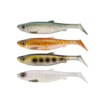 Zestaw przynęt Savage Gear 3D Herring Shad 11cm | Clear Water Mix | 4 szt.