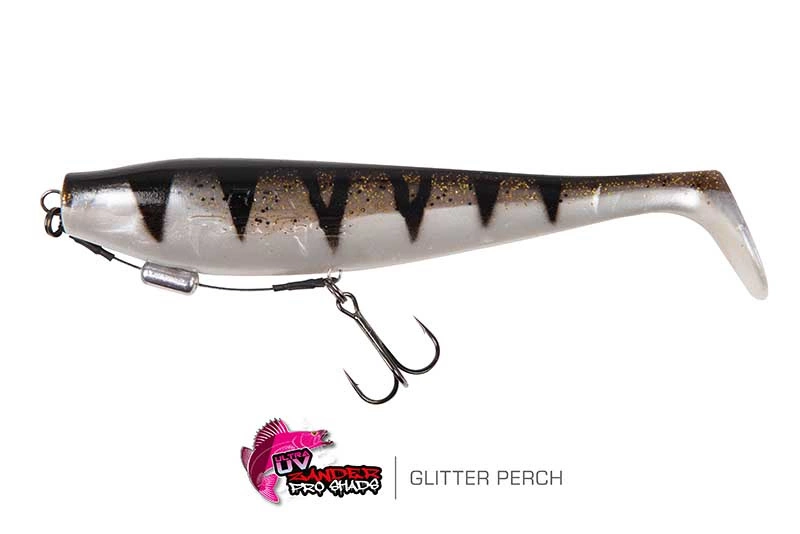 Guma Fox Rage Zander Pro Shad Loaded 16cm | UV Glitter Perch