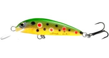 Wobler Wob-Art Ciernik 5 cm - pływający - Pstrąg Green