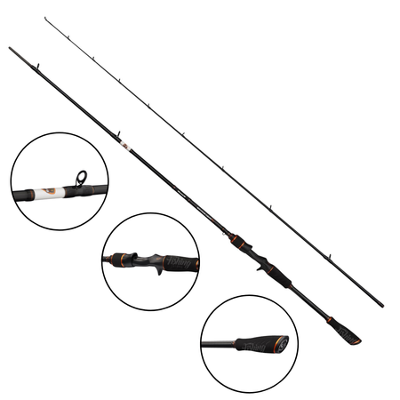 Wędka Castingowa Savage Gear Perch Academy Allround BC 215cm | 7-22g