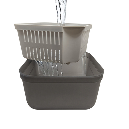 Pudełko Feeder Bait z sitkiem do pelletu 1.9L