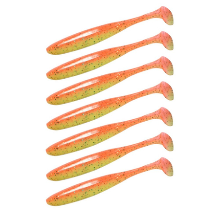 Guma Keitech Easy Shiner 4" | 10,16cm | LT#53 Fire Chart | 7 szt.