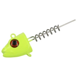 Główka z wkrętką MIKADO Jaws Vertical - 45g - Fluo - op.2szt.