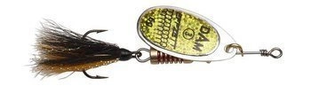 Obrotówka EFFZETT STANDARD DRESSED SPINNER #6 20G REFLEX GOLD