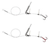 .Dozbrojki SAVAGE GEAR LINETHRU CORKSCREW RIG #2 30CM 22KG 2PCS. Do gum 22-25cm