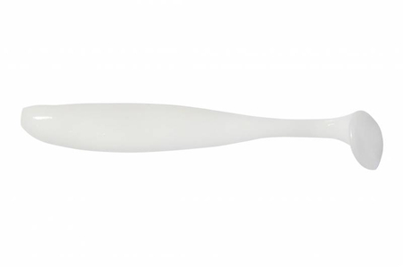 Guma Keitech Easy Shiner 4" | 10,16cm | #009 White | 7 szt.