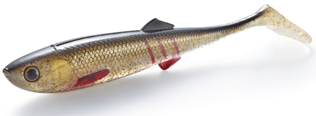 Zestaw guma Mikado SICARIO 18cm/ BLEEDING DACE + Dozbrojka Mikado Evo Stinger XL