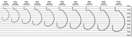 Haczyki offsetowe Select WH-93 #6/0 | op. 4 szt.