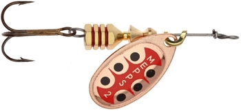 Obrotówka MEPPS AGLIA TW #2 miedziana 4,5g