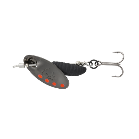 Obrotówka Savage Gear Grub Spinners #2 | Black Red Black