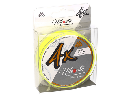 Plecionka Mikado Nihonto Fine Braid 0,35mm| fluo | 150m