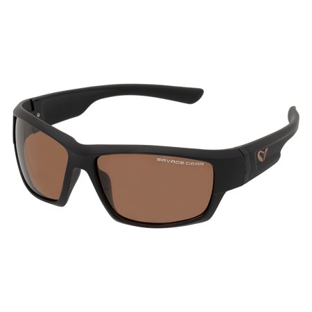 Okulary Polaryzacyjne Savage Gear Shades Polarized Sunglasses Floating Amber (Sun and Clouds)
