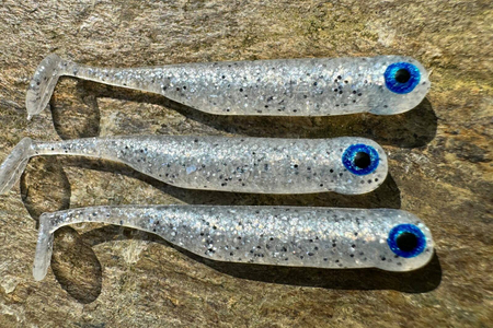 Guma Great Fish GF1 4,9cm | White Pearl | rybny | 10 szt.