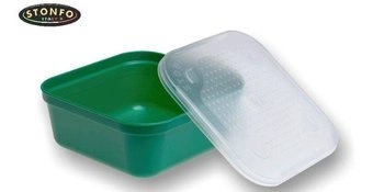 Pudełko Stonfo z przykrywką 0,6L | 13x13x5cm