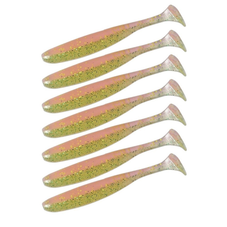 Guma Keitech Easy Shiner 4" | 10,16cm | LT#02 Sakura Pink | 7 szt.