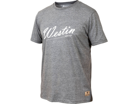 Koszulka Westin Old School T-Shirt Grey Melange | rozm. XXL