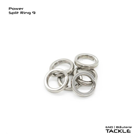 Kółka Łącznikowe VAGNER Power Split Ring / rozmiar 9 /  8szt.