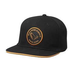 Czapka Savage Gear Badge Flatbill Cap Black Orange