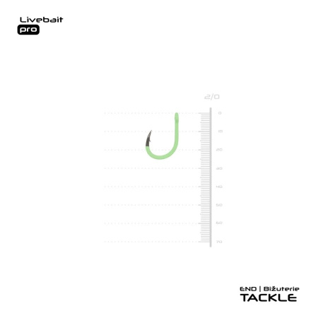 Haki sumowe VAGNER Hook Livebait Pro - 2/0 - 4szt.