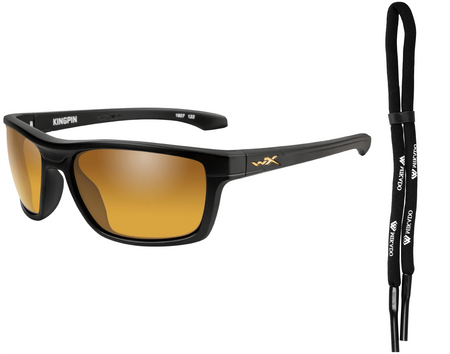 Okulary Wiley X Kingpin Polarized | Amber Gold Mirror