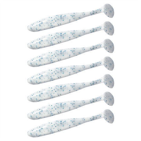 Guma Keitech Easy Shiner 4" | 10,16cm | LT#58 LT Snow Mint | 7 szt.