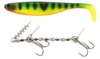 Zestaw Przynęta WESTIN ShadTeez Slim 18cm 33g - Tiger Perch - 1szt. + Dozbrojka Vis Vangen
