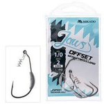 Haczyki Mikado ofsetowe obciążeniem Jaws Nr 5/0 7g - 3szt.