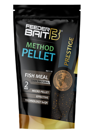 Micro Pellet Feeder Bait Prestige Dark 2mm | Naturalny (Rybny)