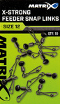 Łącznik Matrix X Strong Feeder Bead Snap Links | rozm. 10