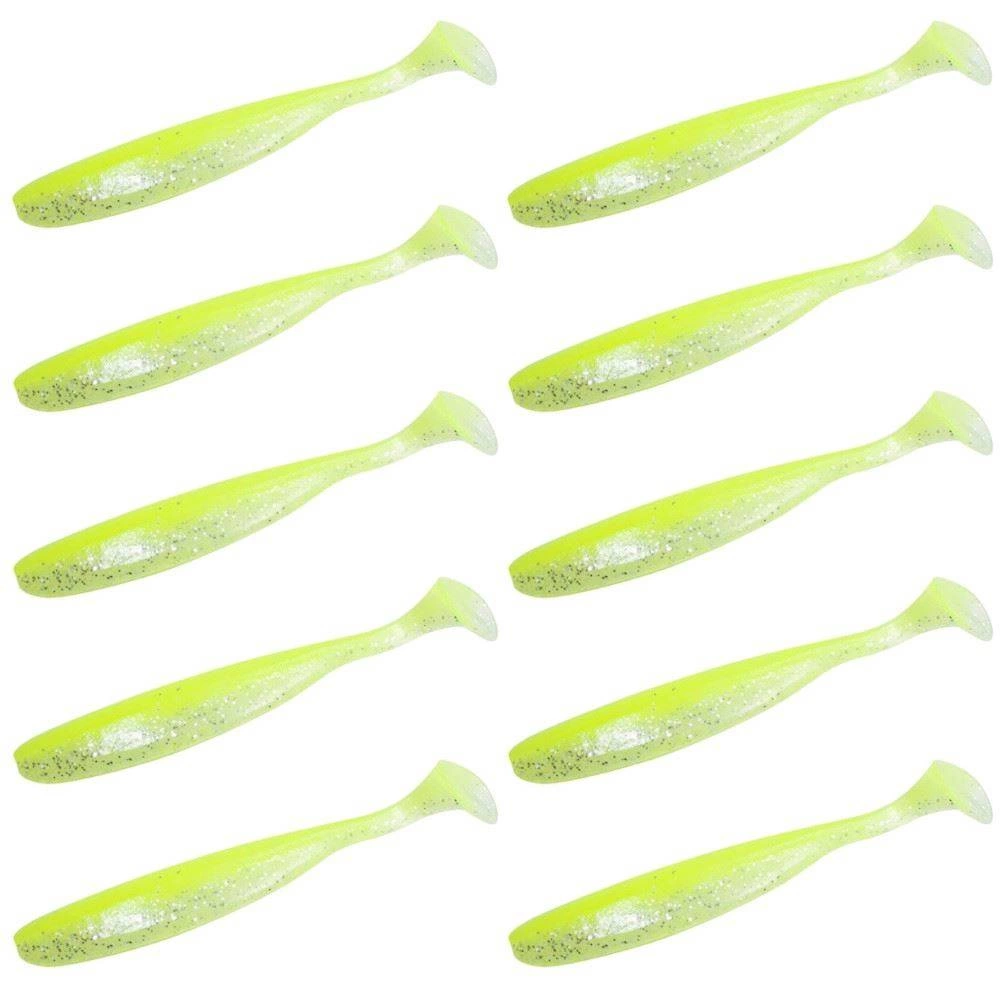 Keitech Easy Shiner 3"/7,6 cm LT#16 Chartreuse Ice - 10szt.