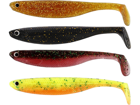 Przynęty Westin ShadTeez Slim 5cm | Dark Water Mix 15 | 4 szt.