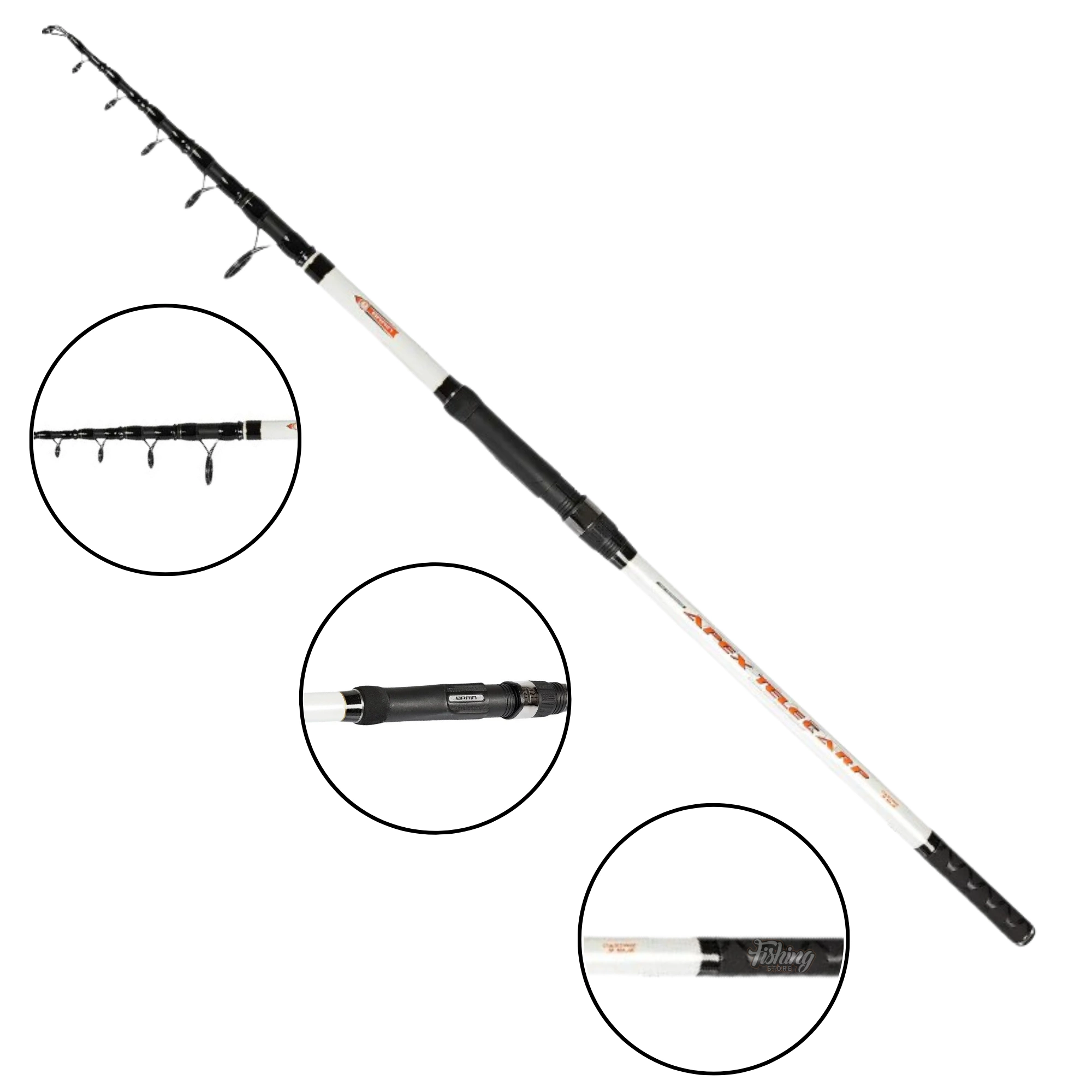 Wędka Brain Apex Tele Carp 3.30m / 3.5lbs