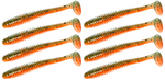 Guma Keitech Swing Impact 4" | 10,2cm | LT#05 Angry Carrot | 8 szt.