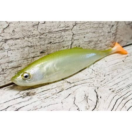 Guma SEWRO CUSTOM BAIT Ukleja 16cm Oliwka Kopyto Pomarańcz