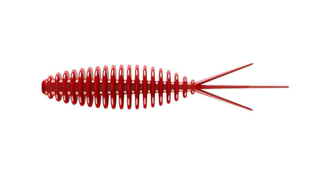 Przynęta Libra Lures Turbo Worm 5.6cm | 021 - Red | ser | 8 szt.