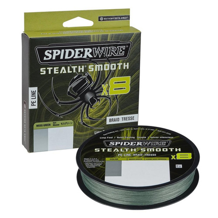 Plecionka Spiderwire Stealth® Smooth8 x8 0.19mm | zielona