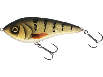 Wobler Westin Swim Jerk 10cm | 3D Amber Perch | tonący