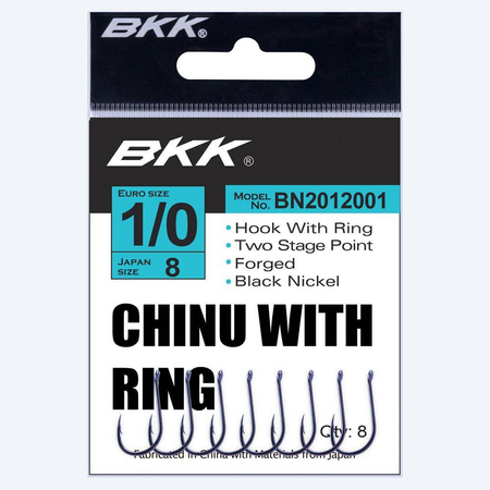 Haczyki BKK Chinu-R Diamond | #4/0 | 5 szt.