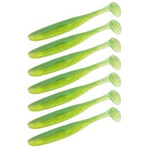 Guma Keitech Easy Shiner 4" | 10,16cm | #424 Lime Chartreuse | 7 szt.
