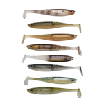 Guma Berkley Power Bait Cullshad Slim 7,5cm Mixpack | Clear Water Mix | 8szt.
