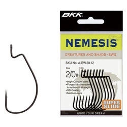 Haczyki offsetowe BKK Nemesis rozmiar 5/0, op. 6szt