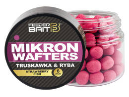 Feeder Bait Mikron Wafters 4/6mm | Truskawka&Ryba | 25ml