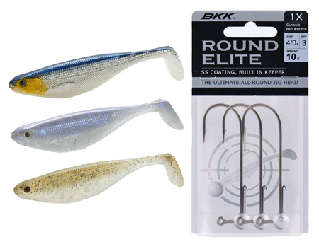 Zestaw gum WESTIN Shadteez NATURAL 12cm + główki H