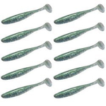 Guma Keitech Easy Shiner 3" | 7,6cm | LT#50 Green Shad | 10 szt.