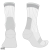 Skarpety Geoff Anderson WizWool MidWeight | Grey | M / 41-43