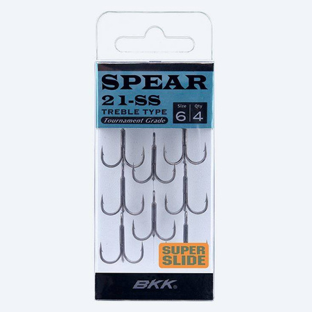Kotwice BKK Spear-21 SS | #4/0 | 4 szt.