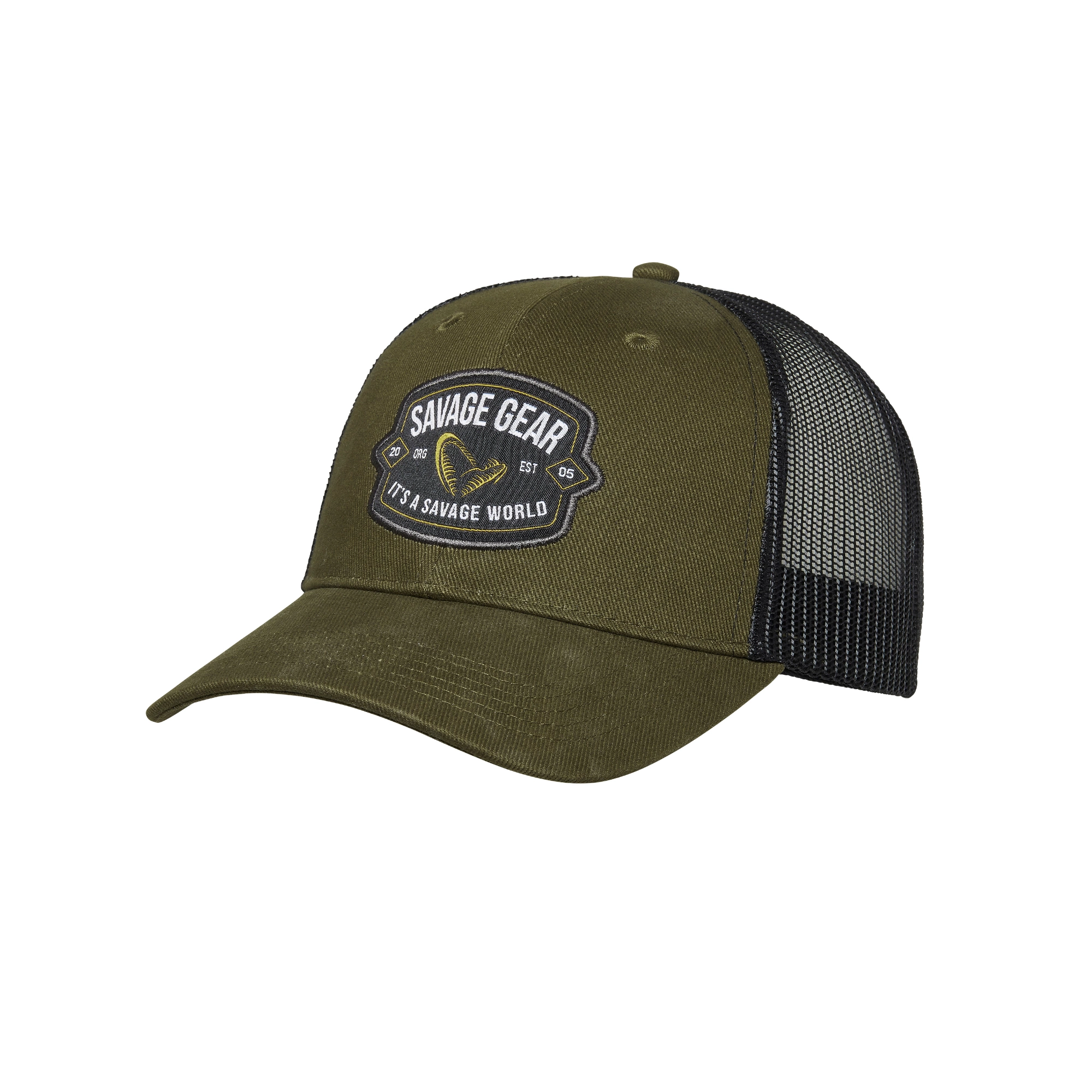 Czapka z daszkiem SAVAGE GEAR Badge Trucker Cap Green