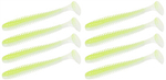 Guma Keitech Swing Impact 4" | 10,2cm | #CT13 Chartreuse Shad | 8 szt.